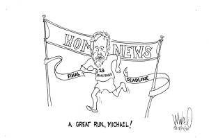 Michael O'Meara's cartoon for Dec. 15, 2022.