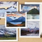 photo provided 
Cards by Lauren Simpson on display at Ptarmigan Arts.