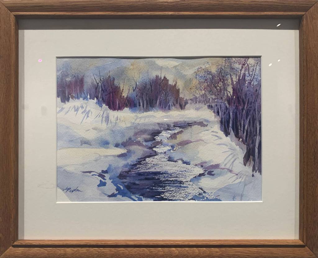 Still Flowing by Jan Peyton on display at SPH gallery (Photo provided)