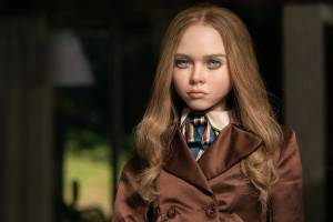 A murderous childrens toy is the star of the new horror hit M3GAN. (Photo courtesy Blumhouse Productions)