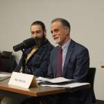 Peter Micciche participates in a Kenai Peninsula Borough mayor candidate forum on Tuesday, Jan. 24, 2023 in Soldotna, Alaska. (Ashlyn OHara/Peninsula Clarion)