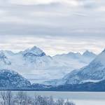 Fresh snowfall views of Grewingk Glacier (Photo by Christina Whiting/Homer News)