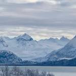 Fresh snowfall views of Grewingk Glacier (Photo by Christina Whiting/Homer News)
