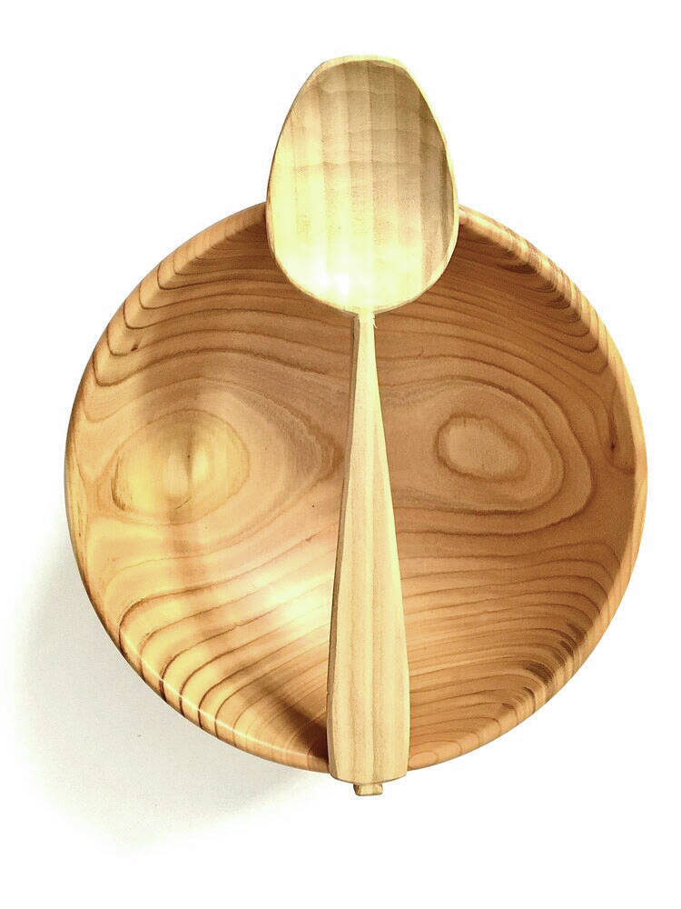 Photo provided by Tony Perelli
Wooden spoon and bowl created by Tony Perelli.