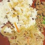 Photo by Tressa Dale/Peninsula Clarion
Ground Beef Bulkogi with sticky rice and noodles make a hearty Korean meal.