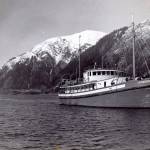 This undated photo of the M.S. Hygiene plying Southeast Alaska waters was taken by J. Malcolm Greany for the Alaska Department of Health. (Photo courtesy of the Fenger Family Collection)