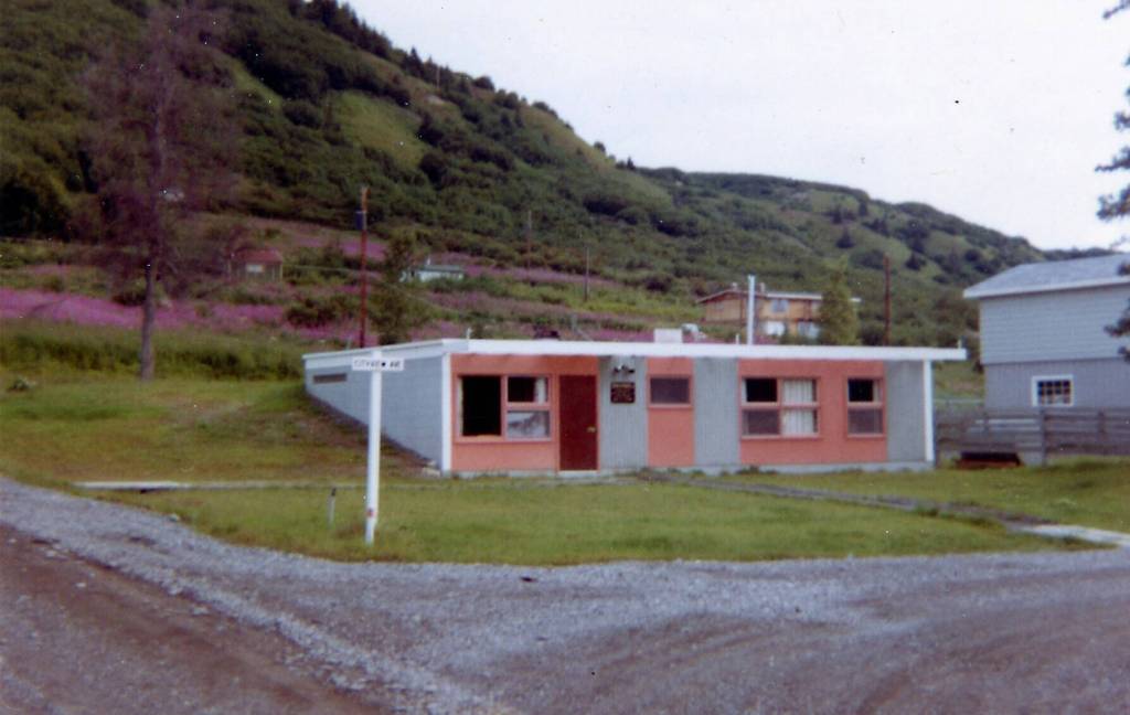 In 1962, Dr. John Fenger had this clinic built at the corner of Hohe and Cityview in Homer. Now a two-story building, the top floor is occupied by Dr. Jay Marley, a dentist whose father, Dr. Bill Marley (also a dentist) purchased the original structure in the late 1960s. (Photo courtesy of the Fenger Family Collection)