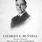 Photo courtesy of the University of Alaska
 Fairbanks archives
In 1914, five years before he would preside over the murder trials of William Dempsey, Charles Bunnell ran to become a territorial delegate to the U.S. Congress.