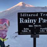 Photos provided by Jaclyn Arndt
Jaclyn Arndt reaches Rainy Pass <ins>on Friday,</ins> March 3<ins>, 2023</ins> during the 2023 Iditarod Trail Invitational.