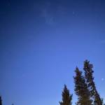 Constellations in the night sky just north of Homer, Alaska are photographed on Wednesday, April 5, 2023. Photo by Callie Steinberg