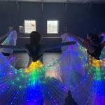 Butterflies in rehearsal for 'Dancing Through Wonderland' at the Art Barn in Homer, Alaska. Photo provided by Breezy Berryman.