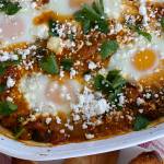 North African Shakshuka is a rich and vibrant dish and great way to use up eggs. (Photo by Tressa Dale/Peninsula Clarion)