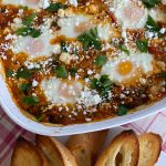 North African Shakshuka is a rich and vibrant dish and great way to use up eggs. (Photo by Tressa Dale/Peninsula Clarion)