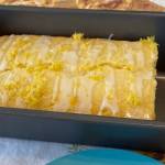 Lemon juice and powder sugar make the sweet topping for this luscious lemon cake. (Photo by Tressa Dale/Peninsula Clarion)