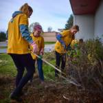 Homer volunteers provide service to various projects across the community of Homer in 'Serve the City' on May 21. Photos provided by Christopher Kincaid.