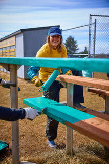 Homer volunteers provide service to various projects across the community of Homer in 'Serve the City' on May 21. Photos provided by Christopher Kincaid.
