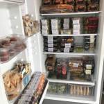 Homer Community Fridge located outside Homer United Methodist Church. (Photo provided by Laura McBride)