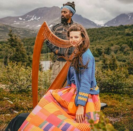 Kuf Knotz and Christine Elise. (Photo provided by Seldovia Arts Council)