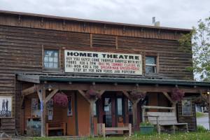 The Homer Theatre, located on Pioneer Avenue, is photographed on Tuesday, June 27, 2023 in Homer, Alaska (Delcenia Cosman/Homer News)