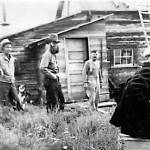 Photo courtesy of the Knackstedt Collection
Windy Wagner enjoyed entertaining company at his home along the Kenai River.