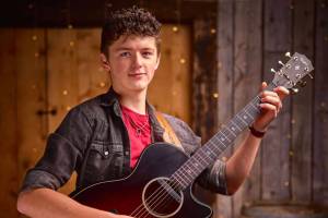 Silas Luke Jones is photographed in Feb. 2023 at his family's AK Diamond J Ranch out East End Road in Homer, Alaska. Photo by Chris Kincaid