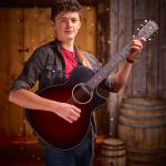 Silas Luke Jones is photographed in Feb. 2023 at his familys AK Diamond J Ranch out East End Road in Homer, Alaska. Photo by Chris Kincade