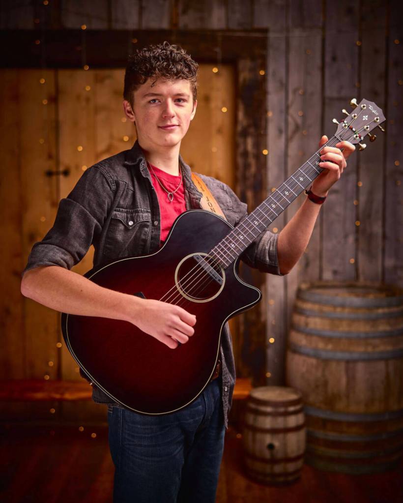 Silas Luke Jones is photographed in Feb. 2023 at his familys AK Diamond J Ranch out East End Road in Homer, Alaska. Photo by Chris Kincade