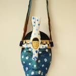 Water Spirit Dancer by Inupiaq-Norwegian artist Lawrence Ahvakana is on display in his exhibit, Inuit Expressions - Inupiat way of being, at Bunnell Street Arts Center through August in Homer, Alaska. Photo provided by Bunnell Street Arts Center