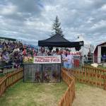 Racing pigs at the 2022 Kenai Peninsula Fair. Photo provided by Lara McGinnis