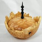 Finial Bowl by Homer artist Ted Heuer, whose work is available at Ptarmigan Arts year-round, was created in 2017. Photo by Ted Heuer