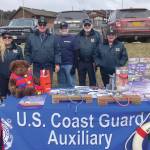 Photo provided by Laurie Gentle
Homers U.S. Coast Guard Auxiliary provide boat safety information at a community event in 2023.