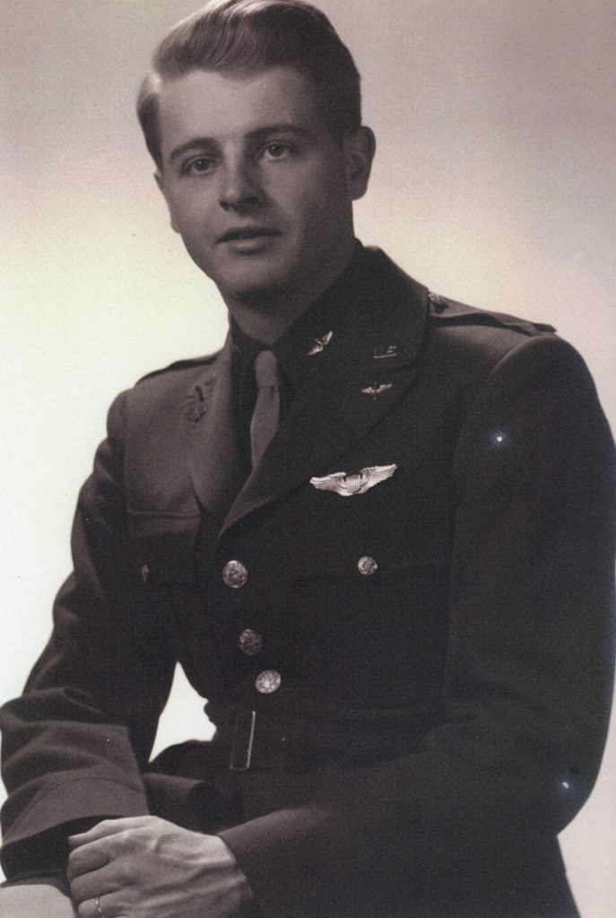 Photo courtesy of the Lancashire Family Collection
Lt. Lawrence Lancashire poses in his military uniform in the early 1940s.