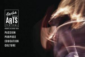 The poster for the Alaska World Arts Festival.