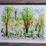 Hillside Meadow, a painting by Lorna Branzuela is one of numerous paintings and photographs in her solo exhibit at Fireweed Gallery on display through September in Homer, Alaska. Photo provided by Fireweed Gallery