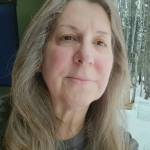 Photo courtesy Susan Johnson
Kasilof photographer Susan Johnson pictured at her home last winter.