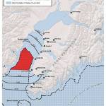 Image via fisheries.noaa.gov
Upper Cook Inlet Exclusive Economic Zone can be seen on this map provided by the National Oceanic and Atmospheric Administration.