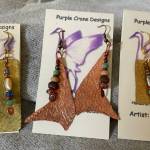 Metalwork jewelry by Cindy Nelson is featured during a First Friday pop up and available year-round at Ptarmigan Arts. Photo provided by Ptarmigan Arts