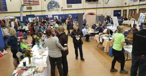 Photo provided by South Peninsula Hospital
Fair goers browse the 2022 Rotary Health Fair.