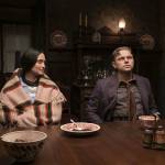 Lily Gladstone portrays Mollie Kyle and Leonardo DiCaprio portrays Ernest Burkhart in Killers of the Flower Moon. (Promotional photo courtesy Paramount Pictures)