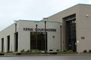 Ashlyn OHara/Peninsula Clarion
Shrubs grow outside of the Kenai Courthouse on Monday, July 3, 2023 in Kenai, Alaska.
