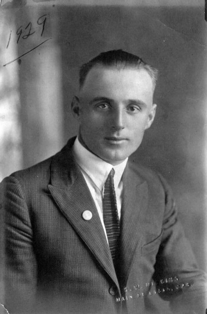 Shown here in 1929 is Michael Bodnar, brother of Marcus and Alex. Although Michael and his family never lived on the Kenai Peninsula, they did move to Anchorage and lived there for several years. (Photo courtesy of the Bodnar Family Collection)