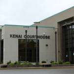 Shrubs grow outside of the Kenai Courthouse on Monday, July 3, 2023 in Kenai, Alaska. (Ashlyn OHara/Peninsula Clarion)