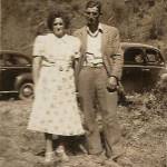 Photo courtesy of the 
Keeler Family Collection
Verona (Keeler) Cox with second husband, Howard Cox, in Oregon, circa 1935-40.
