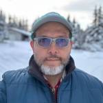 Artist J. Piotreck Pawlikowski is photographed in 2024 near his home in Homer, Alaska. Photo provided by J. Piotreck Pawlikowski