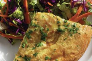 Photo by Tressa Dale/Peninsula Clarion
This French onion frittata is delicious and not too filling.