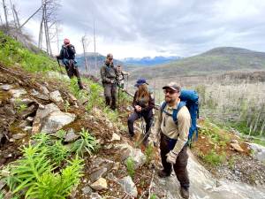 Summer seasonal field crews grow professionally through experiencing the beauty and the bounty of the Kenai National Wildlife Refuge. (Photo by USFWS)