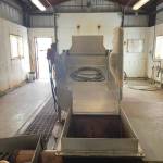 Photo by Emilie Springer
Interior details of the sorting table and grinding machinery at the fish-grinding building on Homer Spit last Friday.