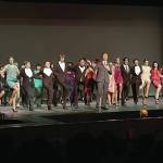 The cast from Guys and Dolls performs the piece Luck be a Lady at their final performance at Homer Mariner Theater last Saturday. (Photo by Emilie Springer/Homer News)