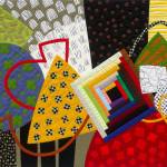 Thinking Outside the Block by Diane Melms is on display at Bunnell Street Arts Center through April. Photo provided by Bunnell Street Arts Center