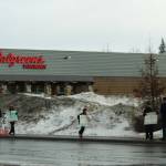 Anti-abortion demonstrators protest outside Walgreens in Soldotna on Tuesday, March 27, 2024, in Soldotna, Alaska. The protesters say the company is distributing mifepristone, which is one half of a medicine series used to end a pregnancy through 10 weeks of gestation. The company denies distributing the drug at Alaska locations. (Ashlyn OHara/Peninsula Clarion)